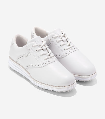 Women's ØriginalGrand Saddle Golf Shoes in White | Cole Haan