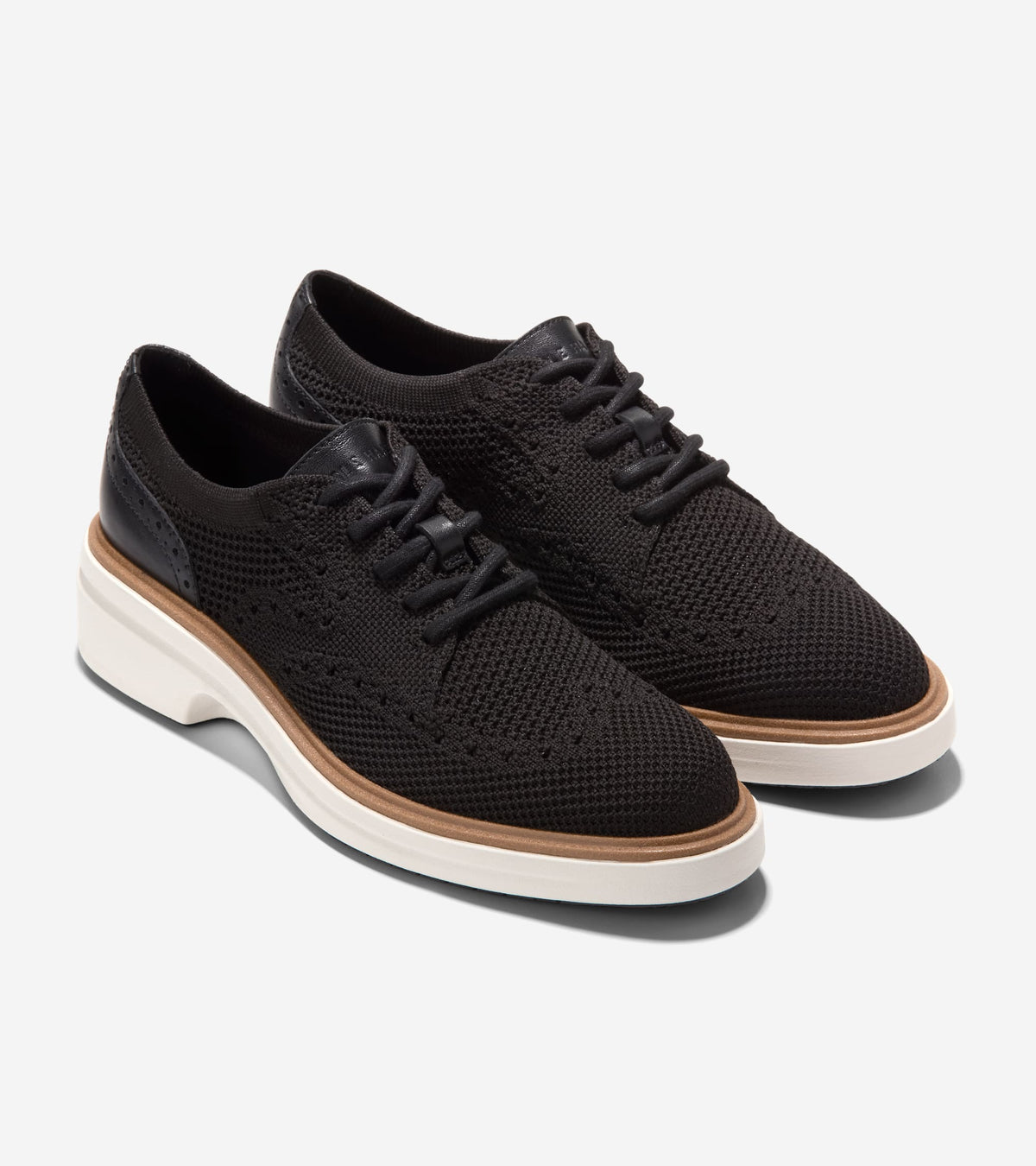 Women's ØriginalGrand CitySpectre Stitchlite™ Oxfords in Black | Cole Haan