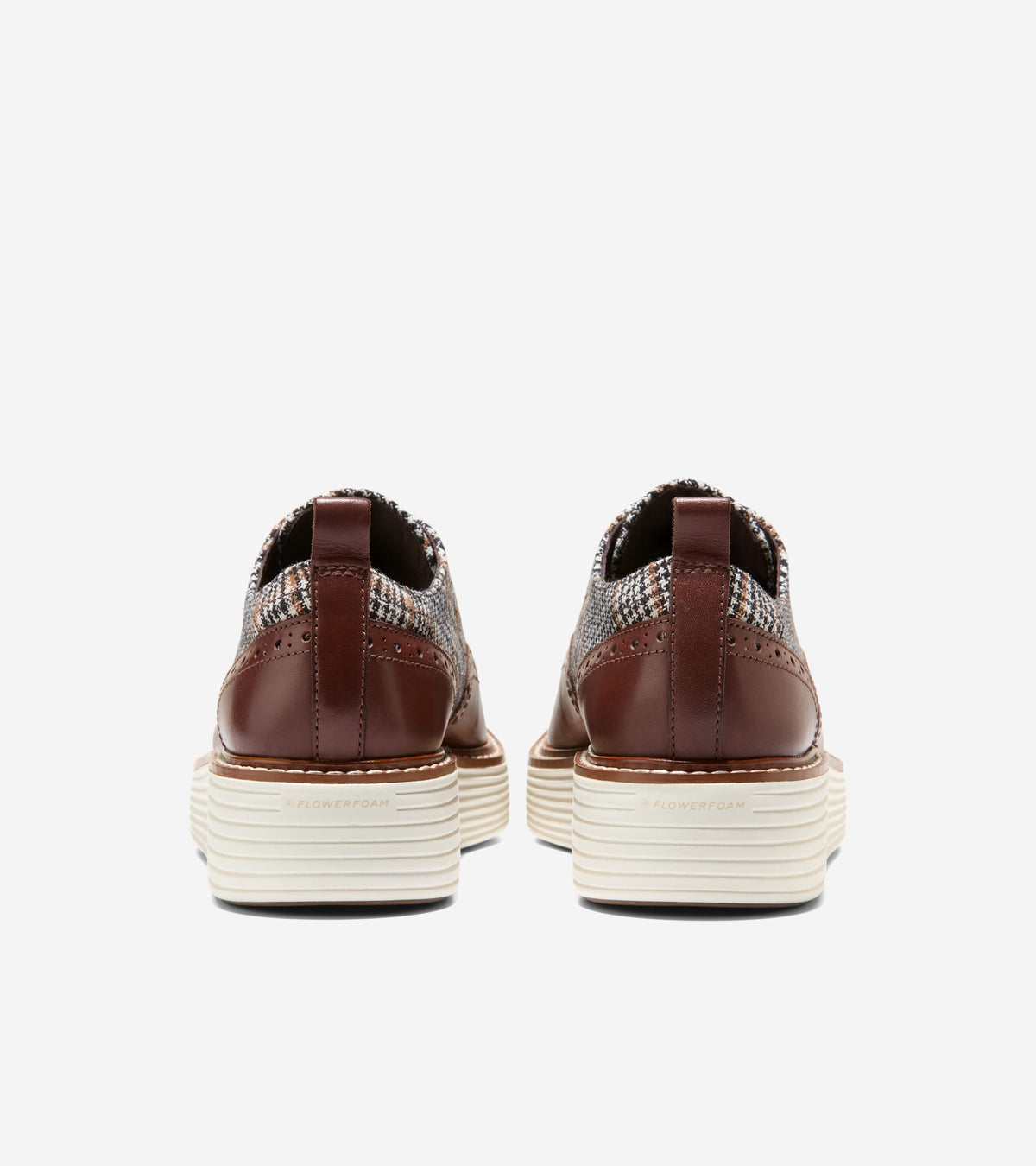 Women's ØriginalGrand Platform Wingtip Oxfords in Brown, grey | Cole Haan