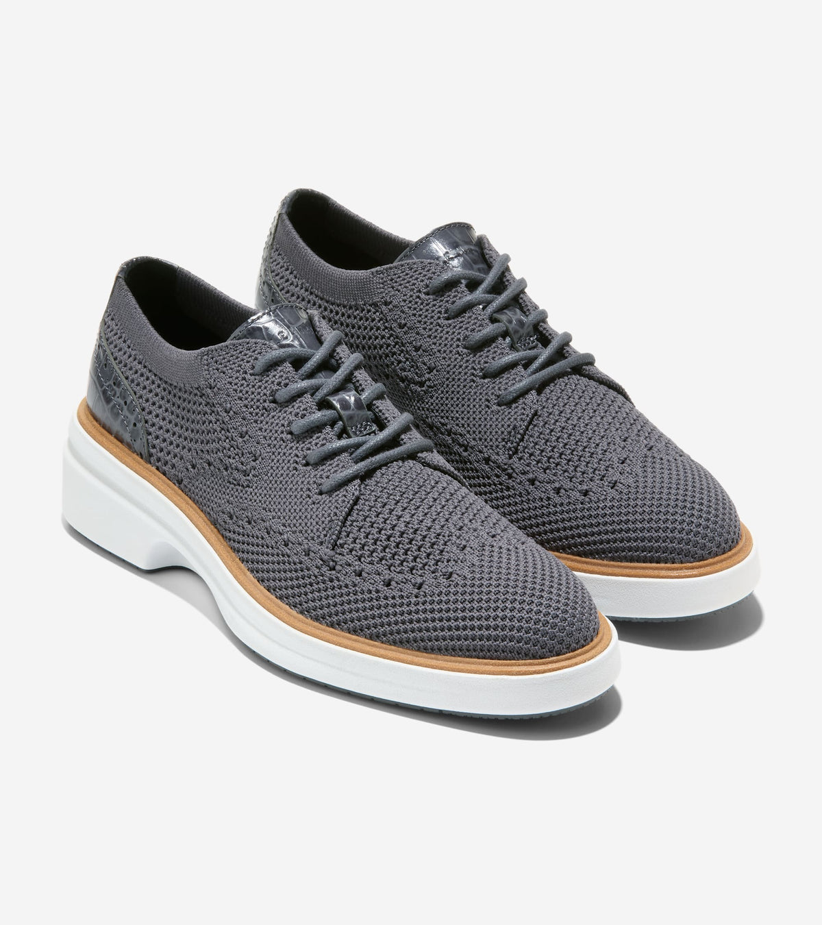 Women's ØriginalGrand CitySpectre Stitchlite™ Oxfords in Black | Cole Haan