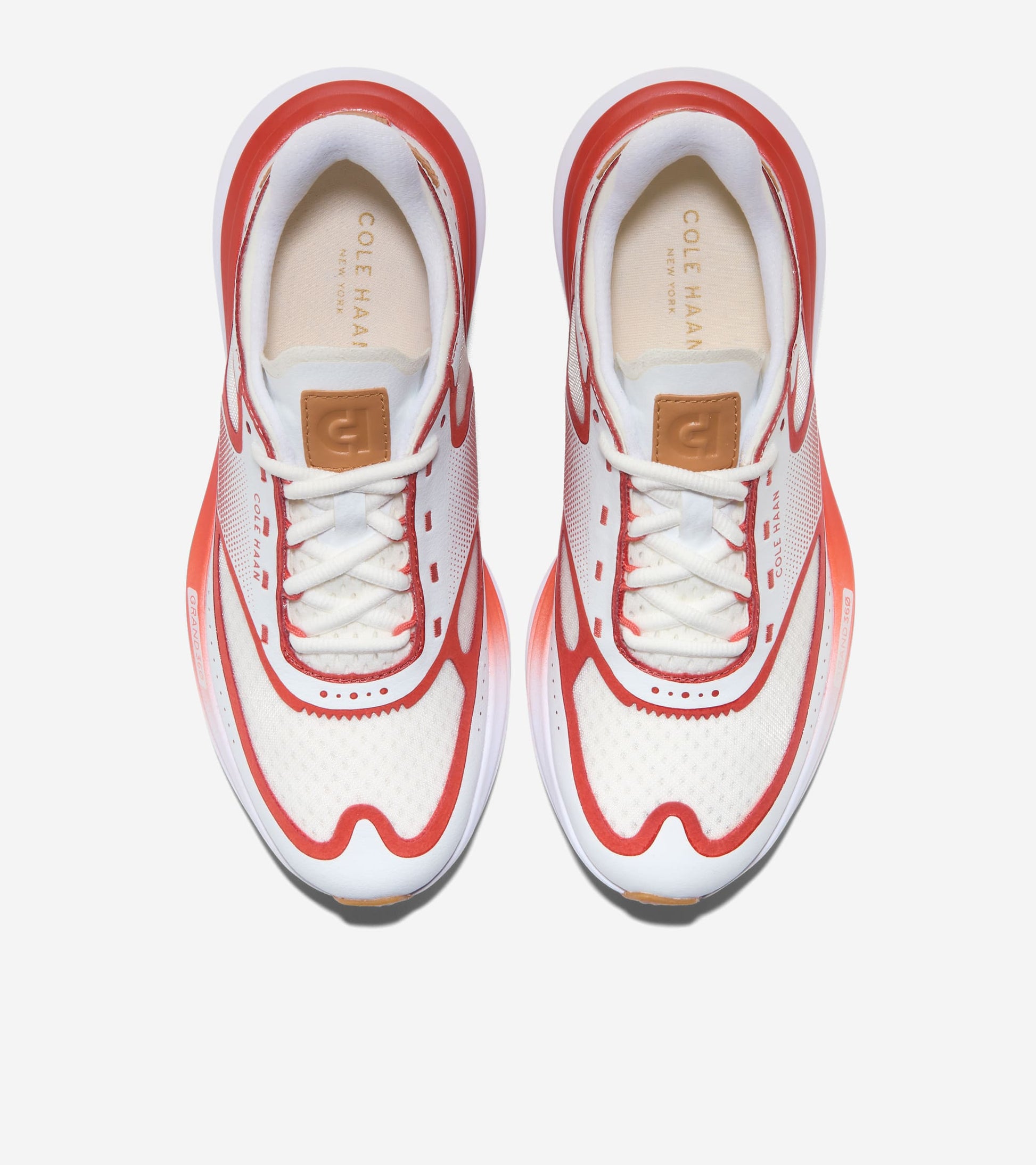 Women's ØriginalGrand Quadstar Running Sneakers in Red, white | Cole Haan