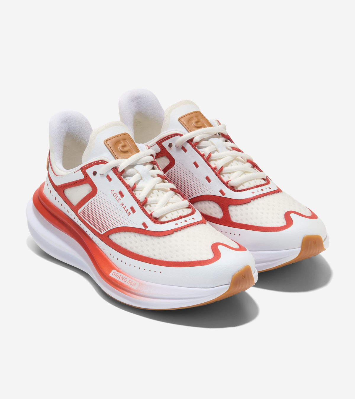 Women's ØriginalGrand Quadstar Running Sneakers in Red, white | Cole Haan