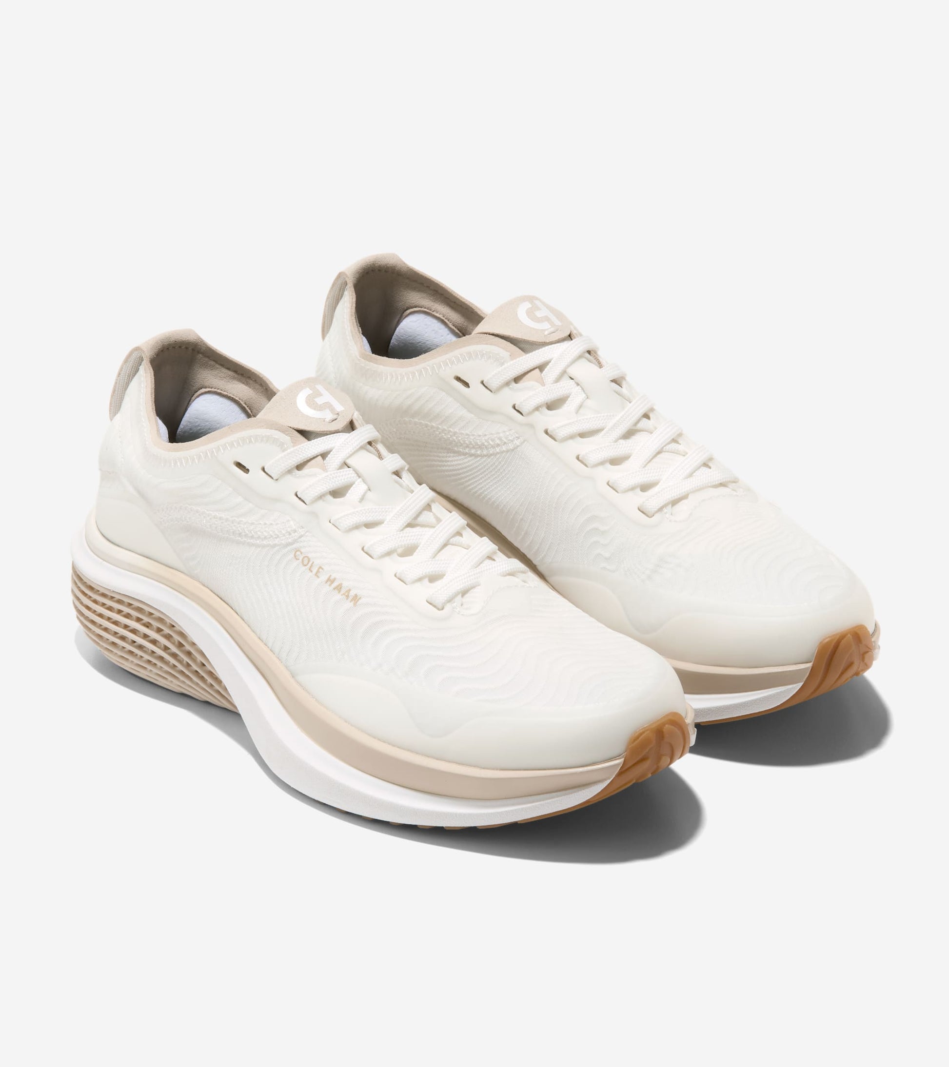 Women's ØriginalGrand SkyWeave™ Everarc Running Sneakers in White | Cole Haan