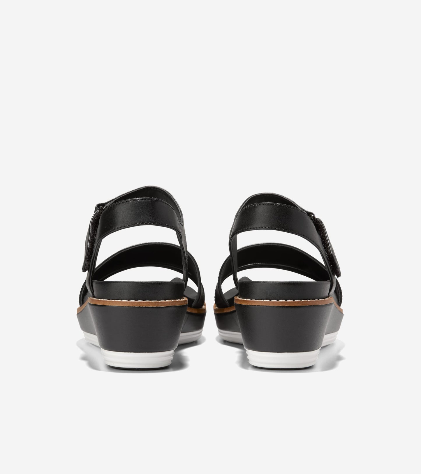 Women's ØriginalGrand Peyton Flatform Sandals in Black | Cole Haan