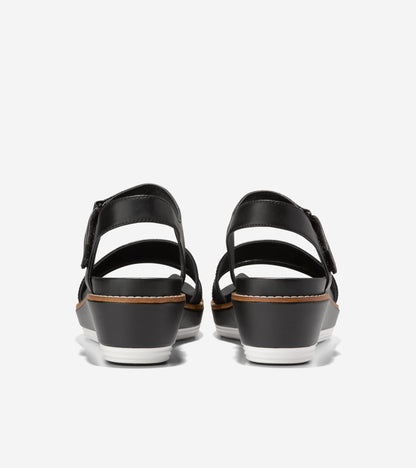 Women's ØriginalGrand Peyton Flatform Sandals in Black | Cole Haan