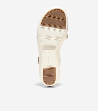 Women's ØriginalGrand Peyton Flatform Sandals in Gold | Cole Haan