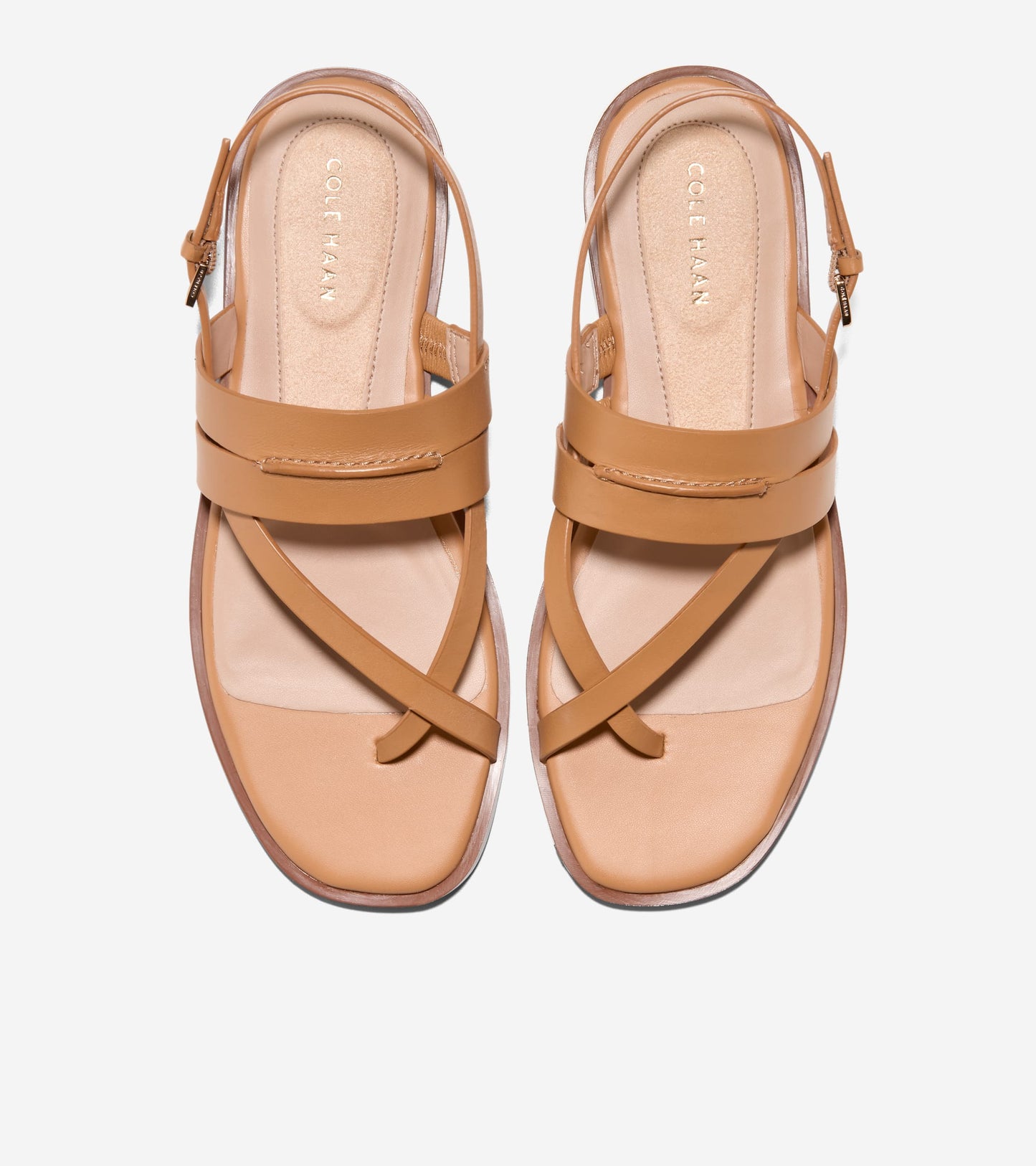 Women's Go-To Estella Flat Thong Sandals in Beige | Cole Haan