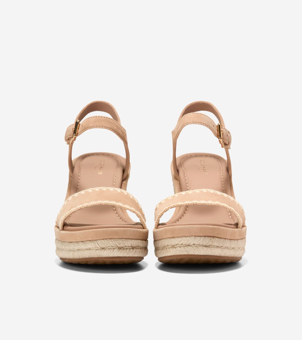 Women's Cloudfeel Asbury Espadrille Wedge Sandals in Beige | Cole Haan