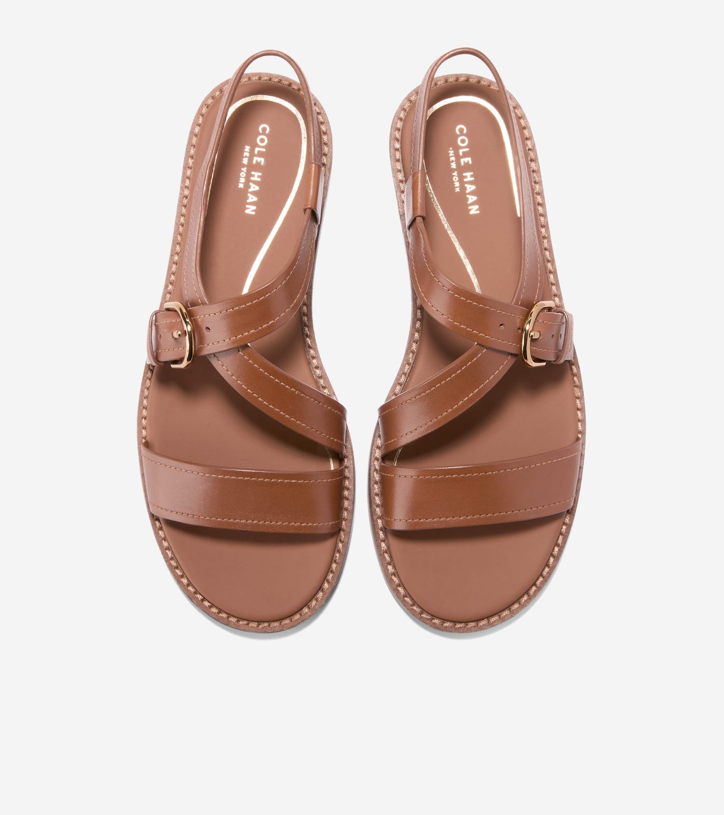 Women's Kami Buckle Sandals in Brown | Cole Haan
