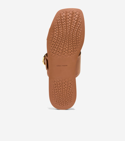 Women's Oaklynn Double Band Footbed Sandals in Brown | Cole Haan