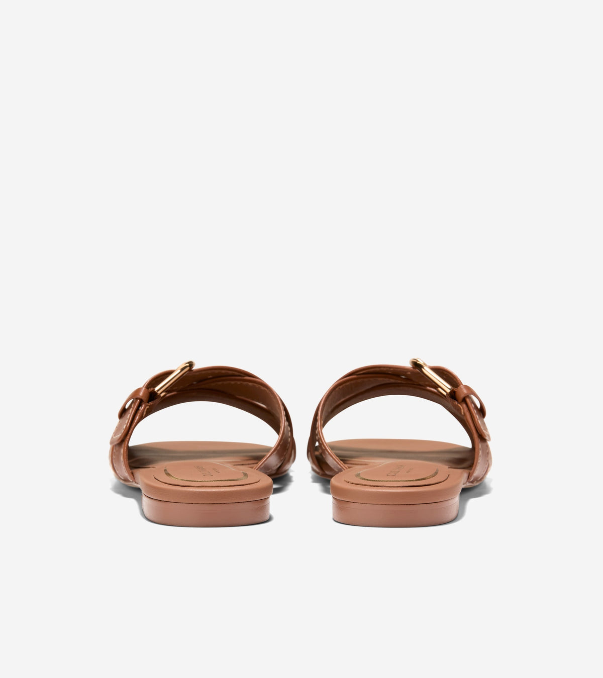 Women's Velma Buckle Slide Sandals in Brown | Cole Haan