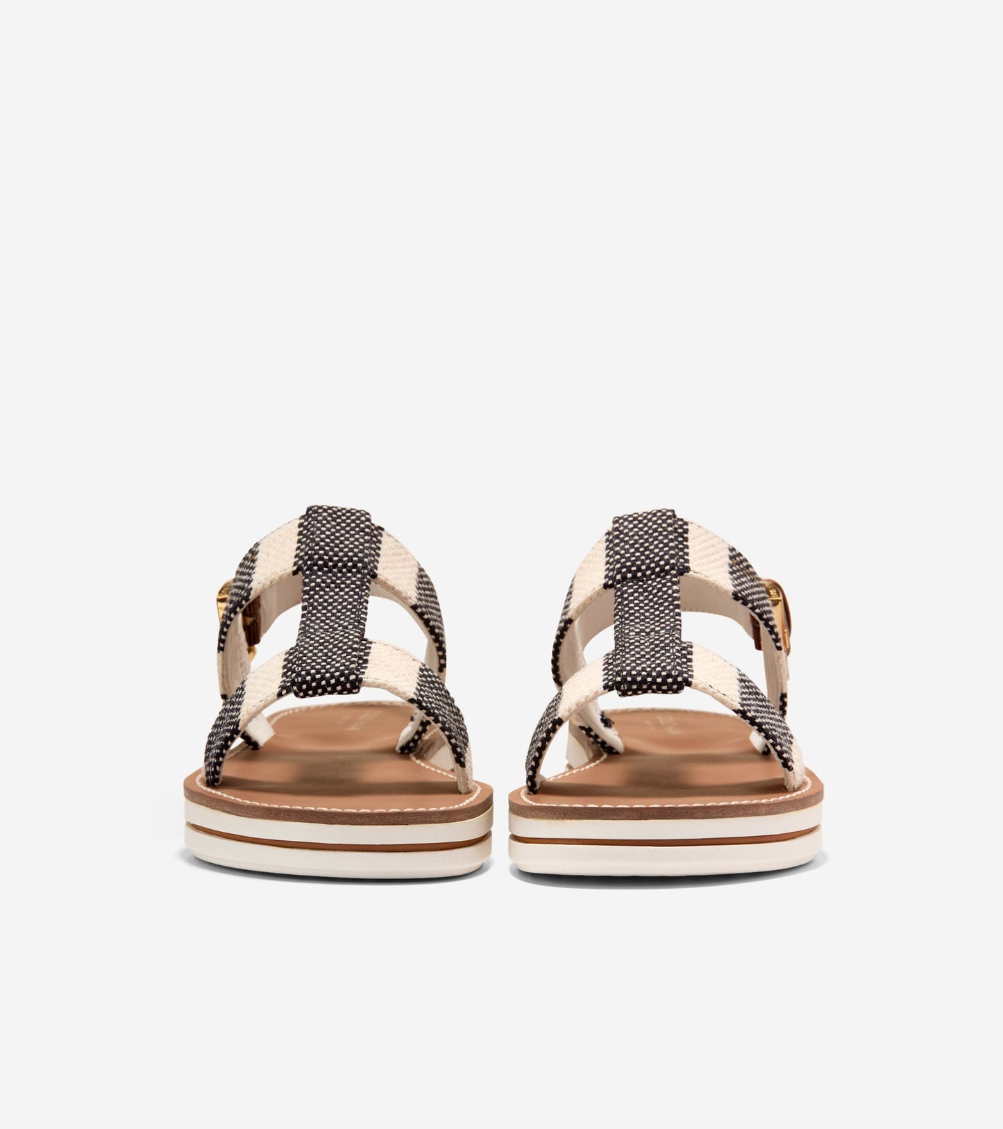 Women's Pinch Long-Weekender Sandals in Black, beige | Cole Haan