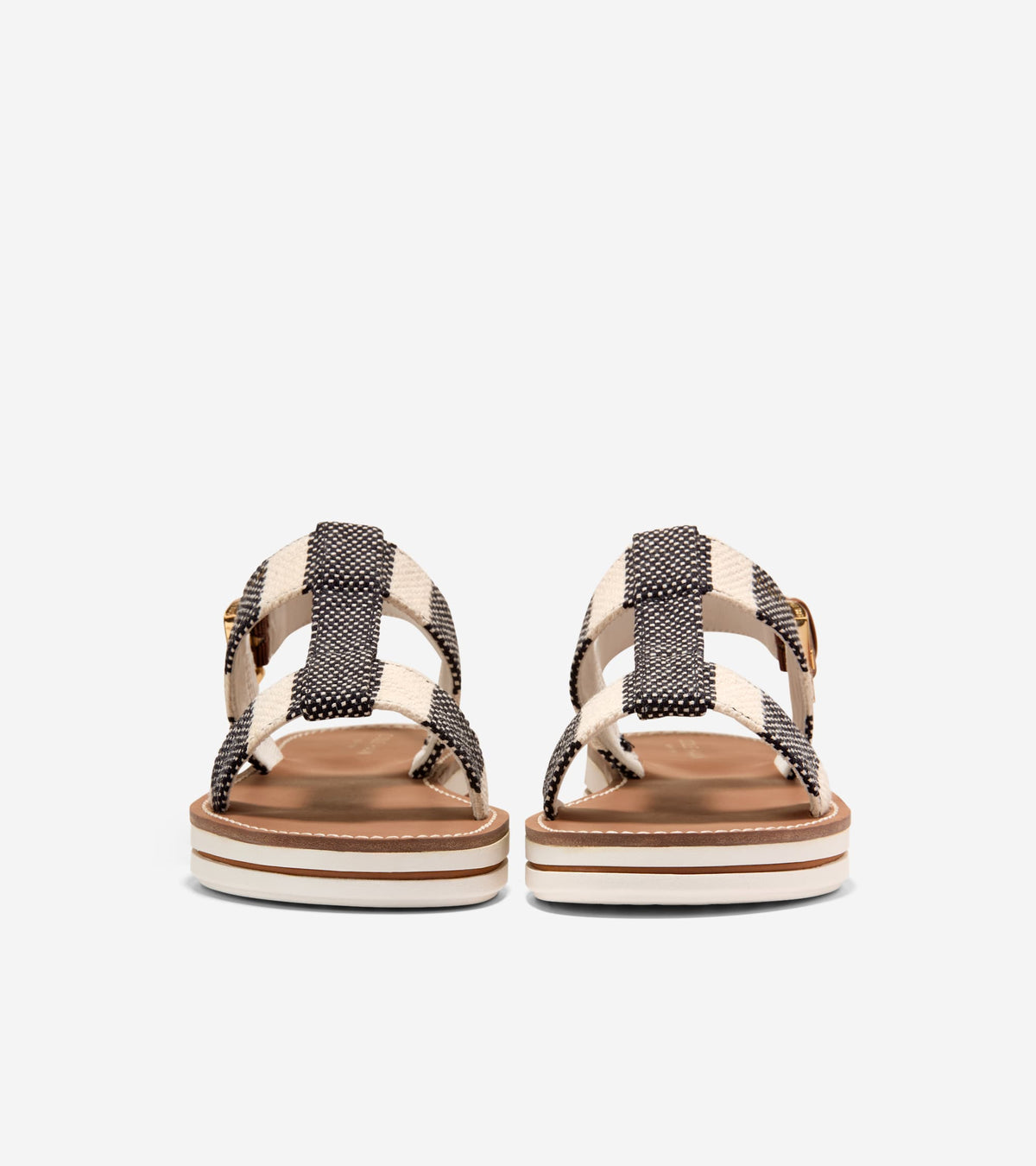 Women's Pinch Long-Weekender Sandals in Black, beige | Cole Haan