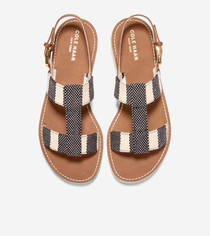 Women's Pinch Long-Weekender Sandals in Black, beige | Cole Haan