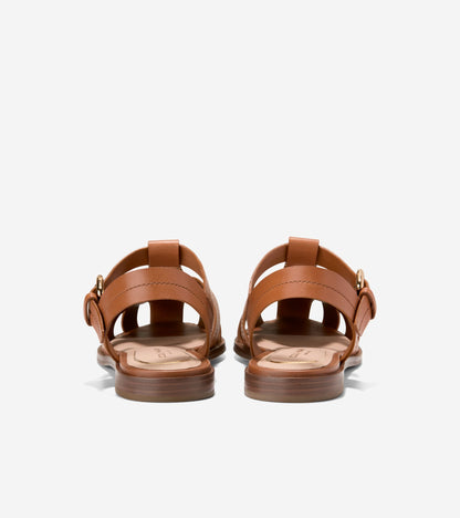 Women's Rosette Fisherman Sandals in Brown | Cole Haan