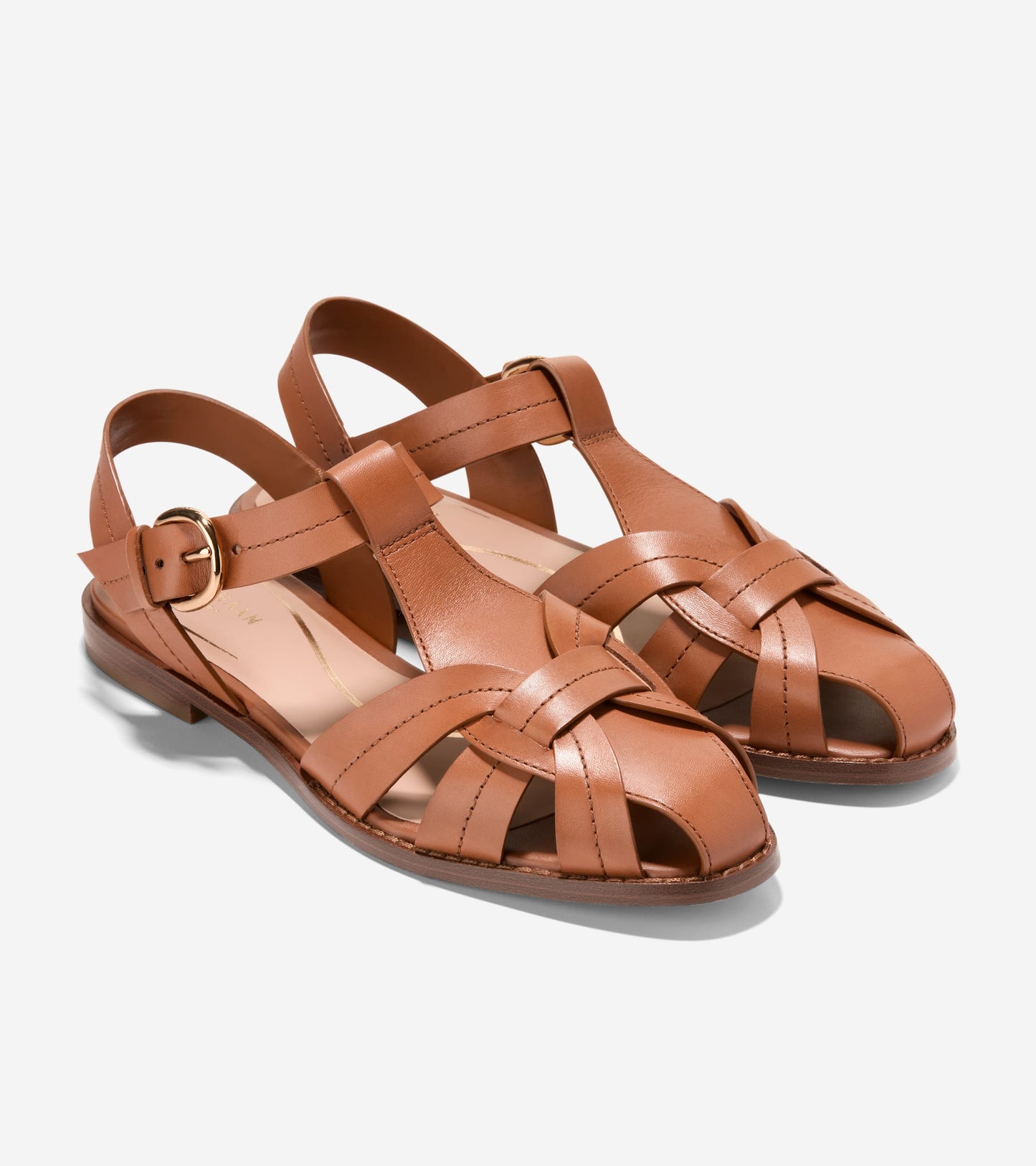 Women's Rosette Fisherman Sandals in Brown | Cole Haan