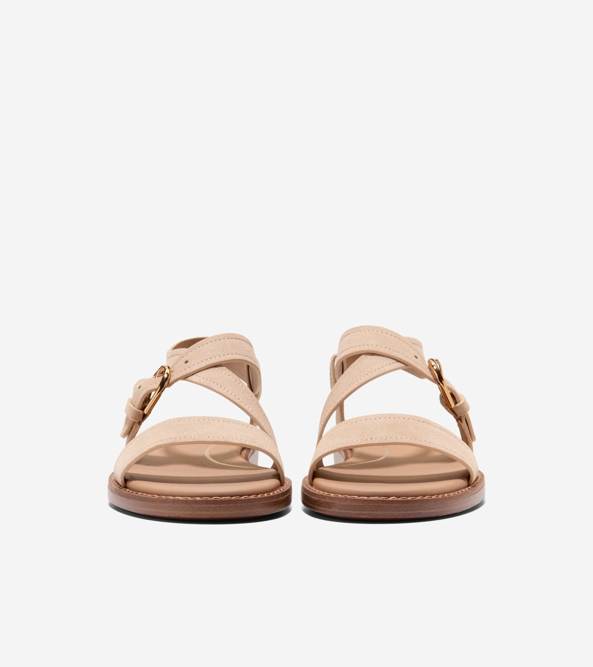 Women's Kami Buckle Sandals in Beige | Cole Haan