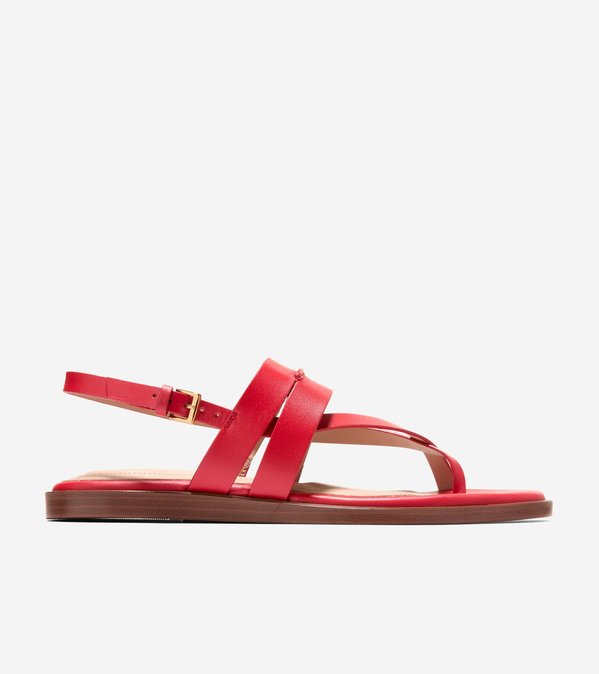 Women's Go-To Estella Flat Thong Sandals in Red | Cole Haan