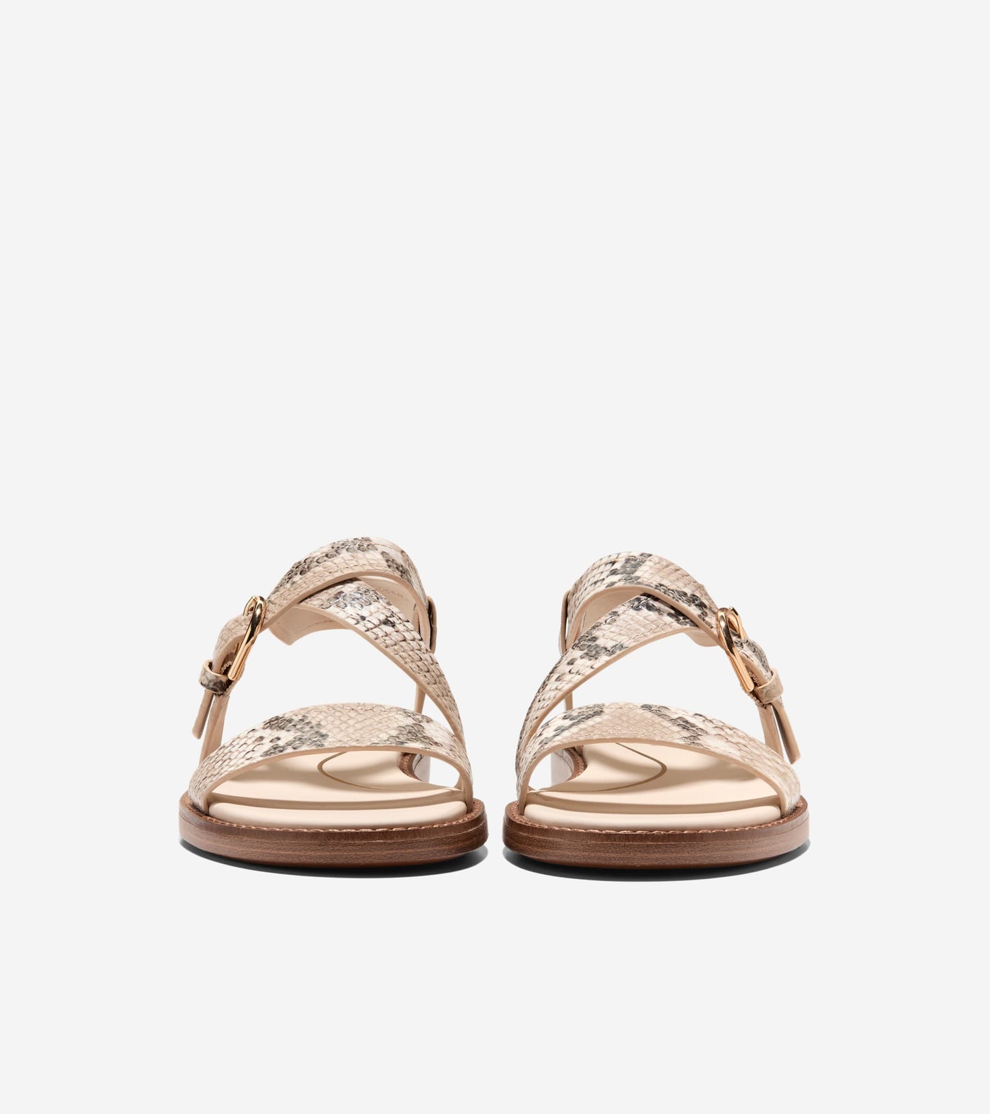 Women's Kami Buckle Sandals in Beige | Cole Haan