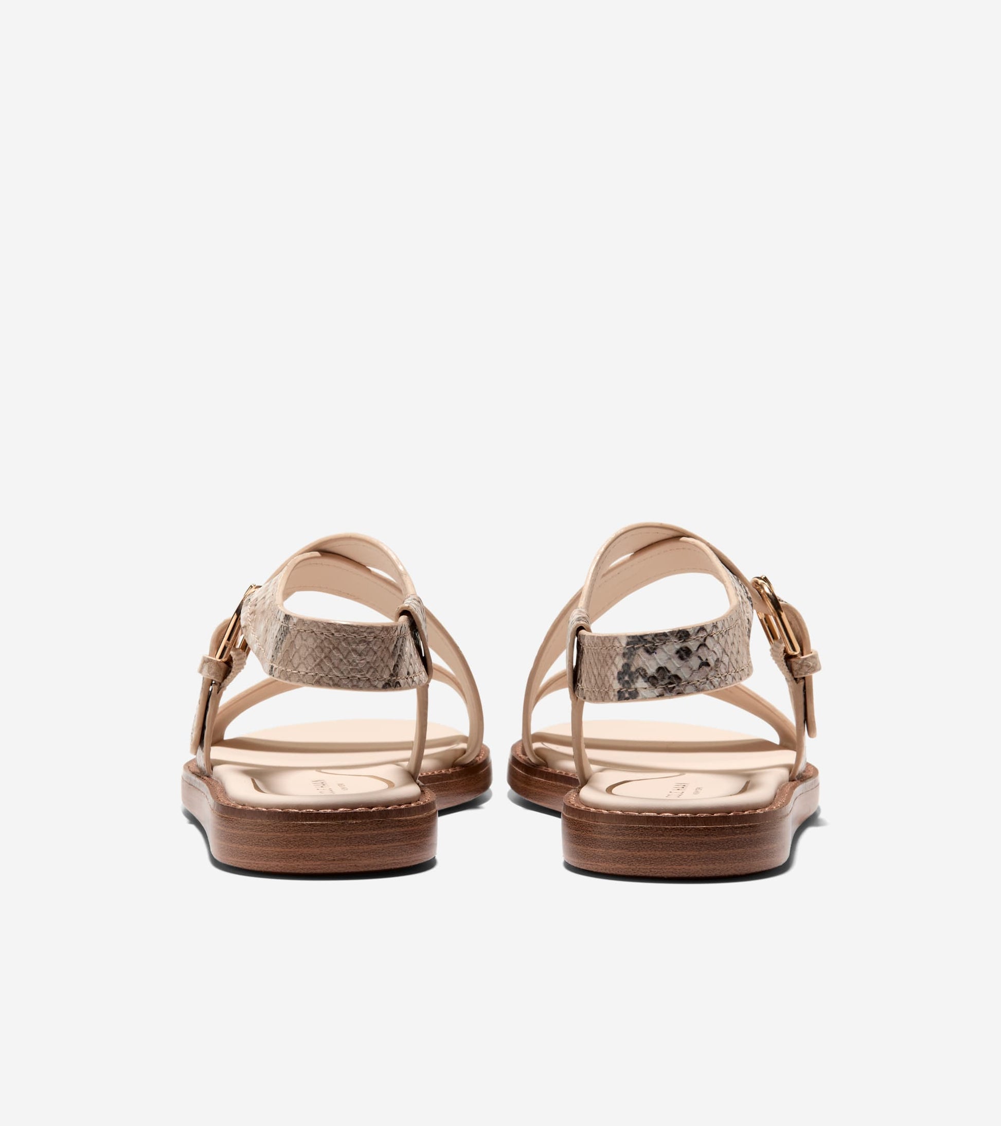 Women's Kami Buckle Sandals in Beige | Cole Haan