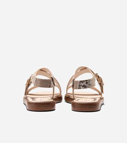 Women's Kami Buckle Sandals in Beige | Cole Haan