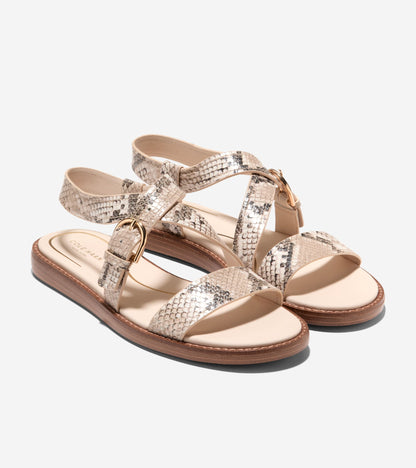 Women's Kami Buckle Sandals in Beige | Cole Haan