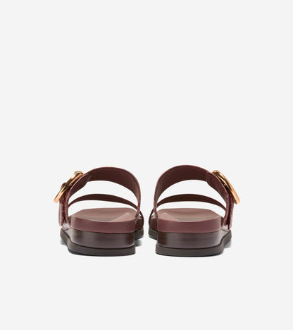 Women's Oaklynn Double Band Footbed Sandals in Brown | Cole Haan