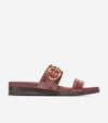 Mahogany Croc Print