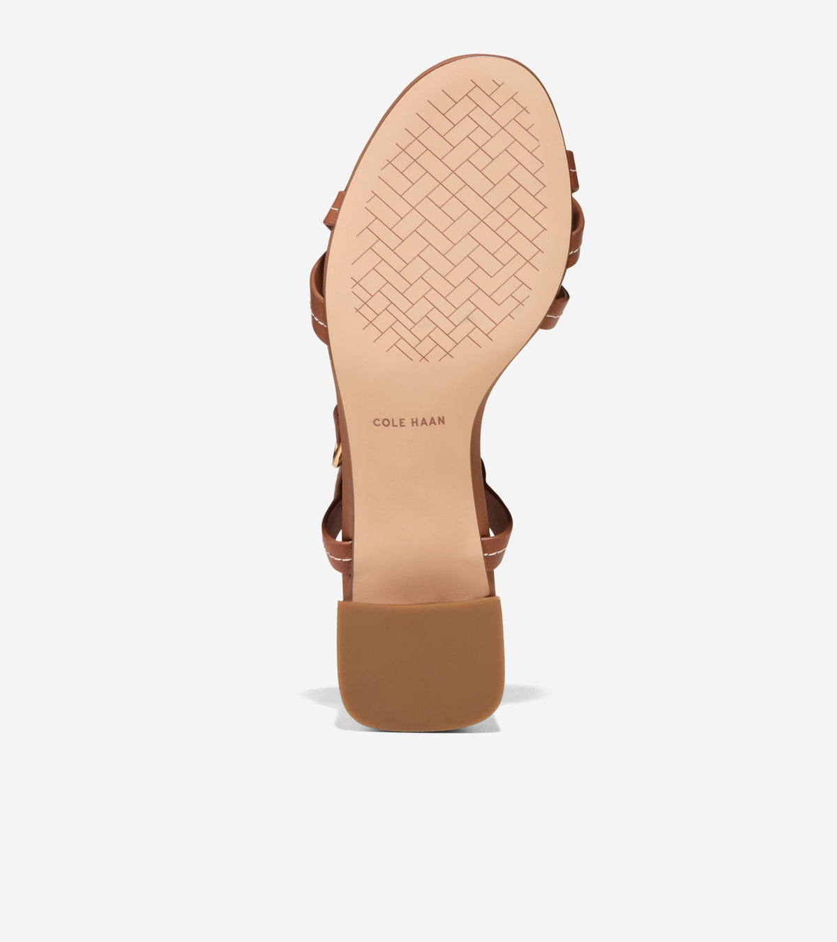 Women's Dillon Block Heel Thong Sandals in Brown | Cole Haan