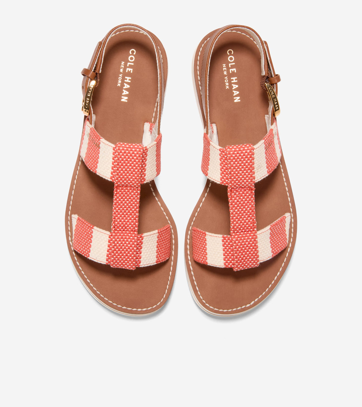 Women's Pinch Long-Weekender Sandals in Brown, red | Cole Haan