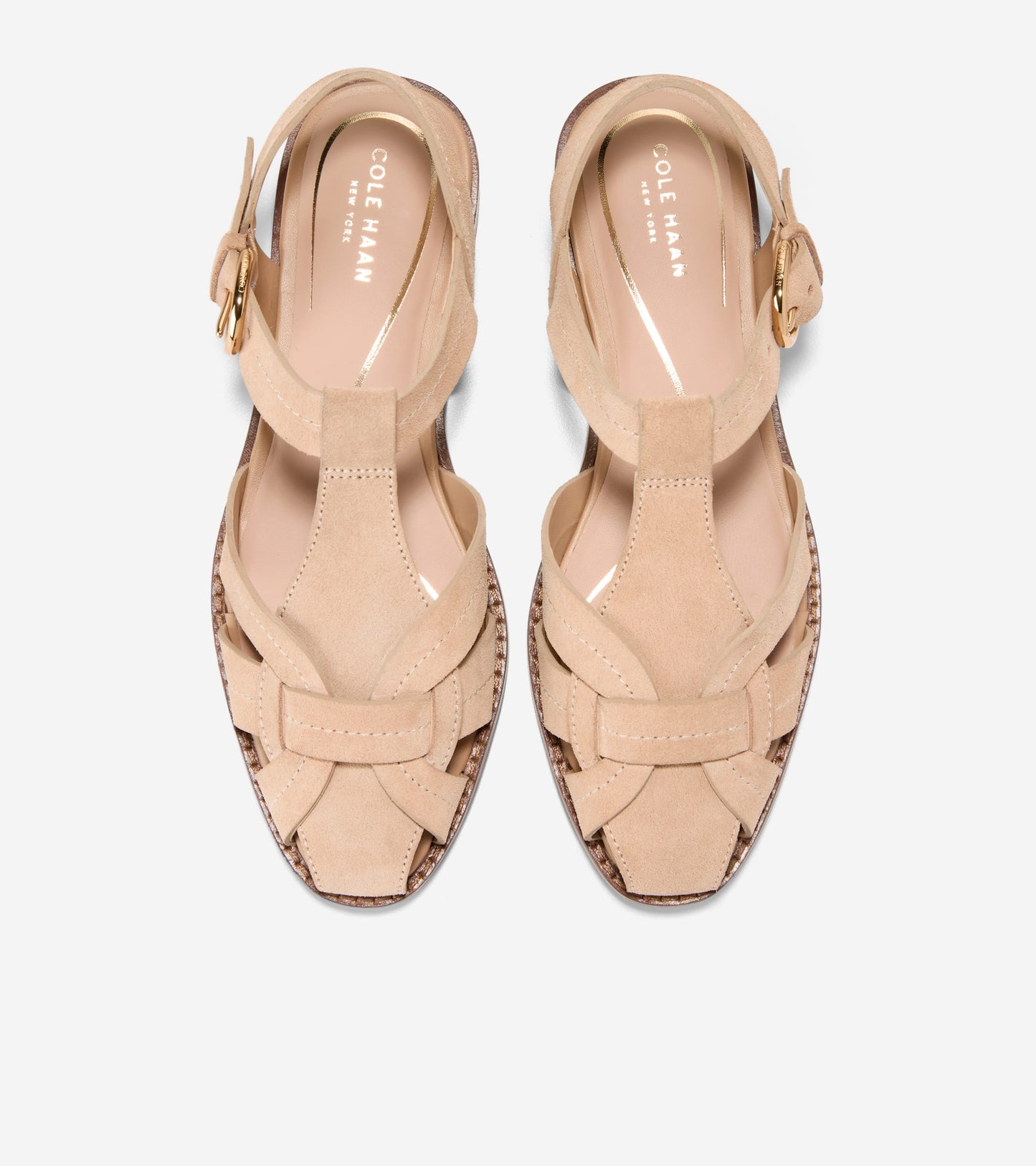 Women's Rosette Fisherman Sandals in Beige | Cole Haan