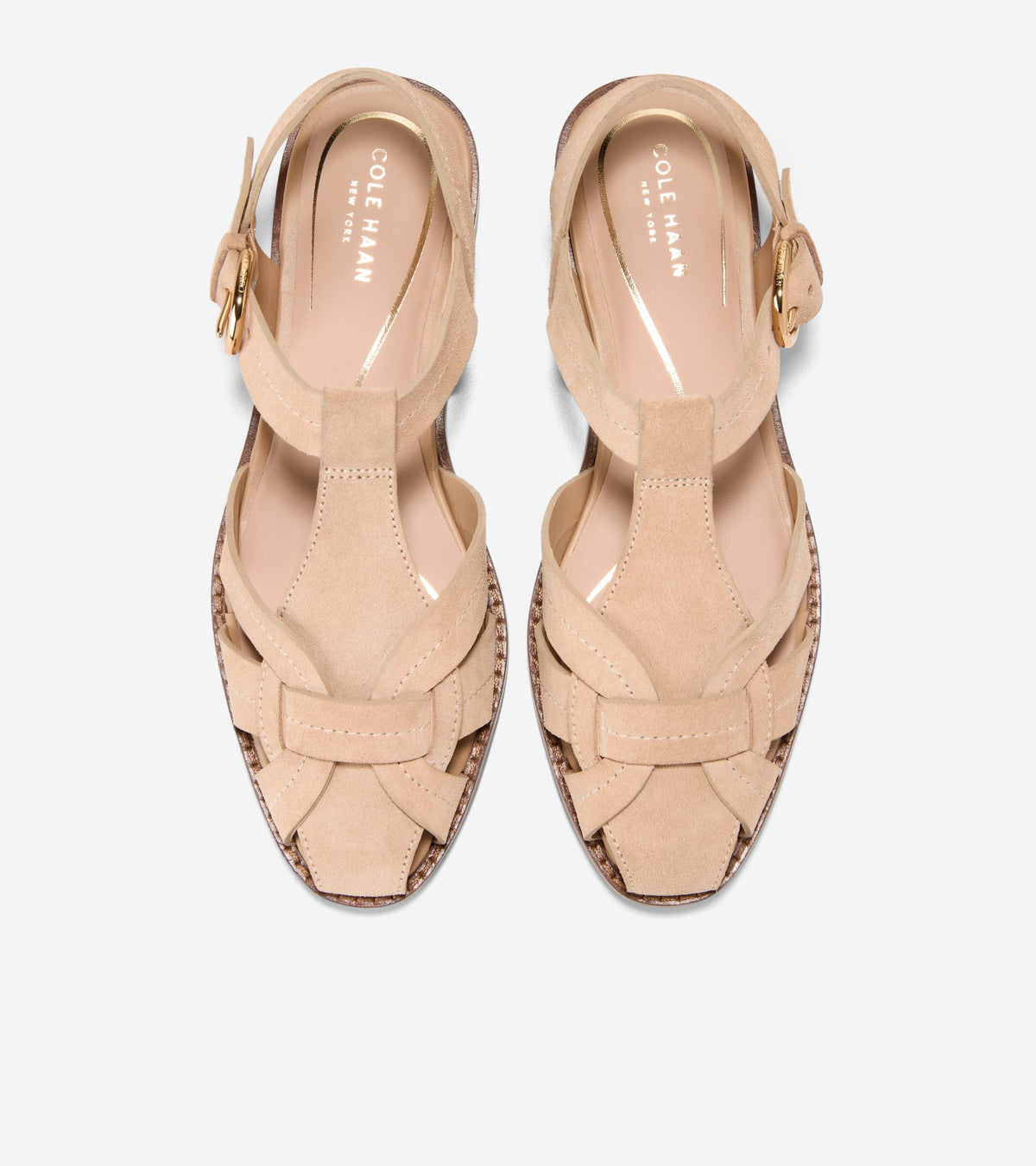 Women's Rosette Fisherman Sandals in Beige | Cole Haan