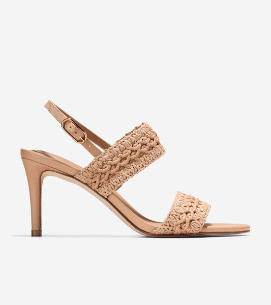 Women's Harlan Double Band Sandals in Beige | Cole Haan