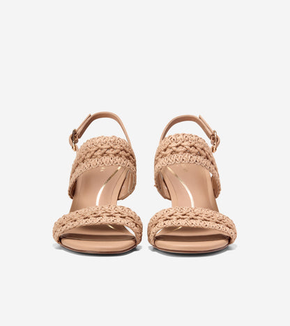 Women's Harlan Double Band Sandals in Beige | Cole Haan