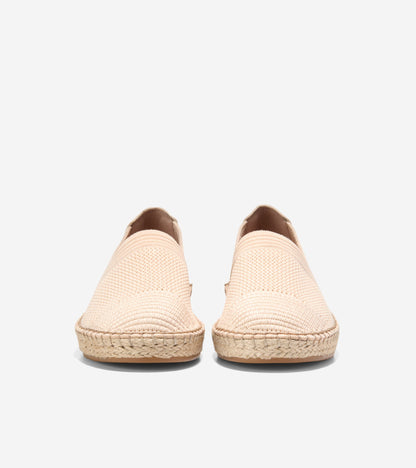 Women's Cloudfeel Espadrille II Slip-On Loafers in Beige | Cole Haan
