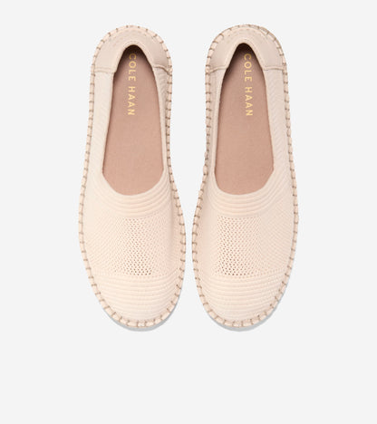 Women's Cloudfeel Espadrille II Slip-On Loafers in Beige | Cole Haan