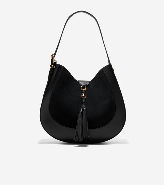 Women's Catarina Large Hobo Bag in Black | Cole Haan
