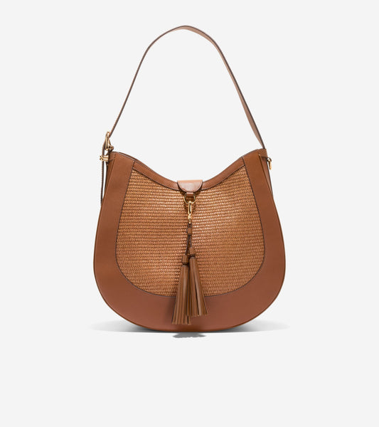 Women's Catarina Large Hobo Bag in Brown | Cole Haan