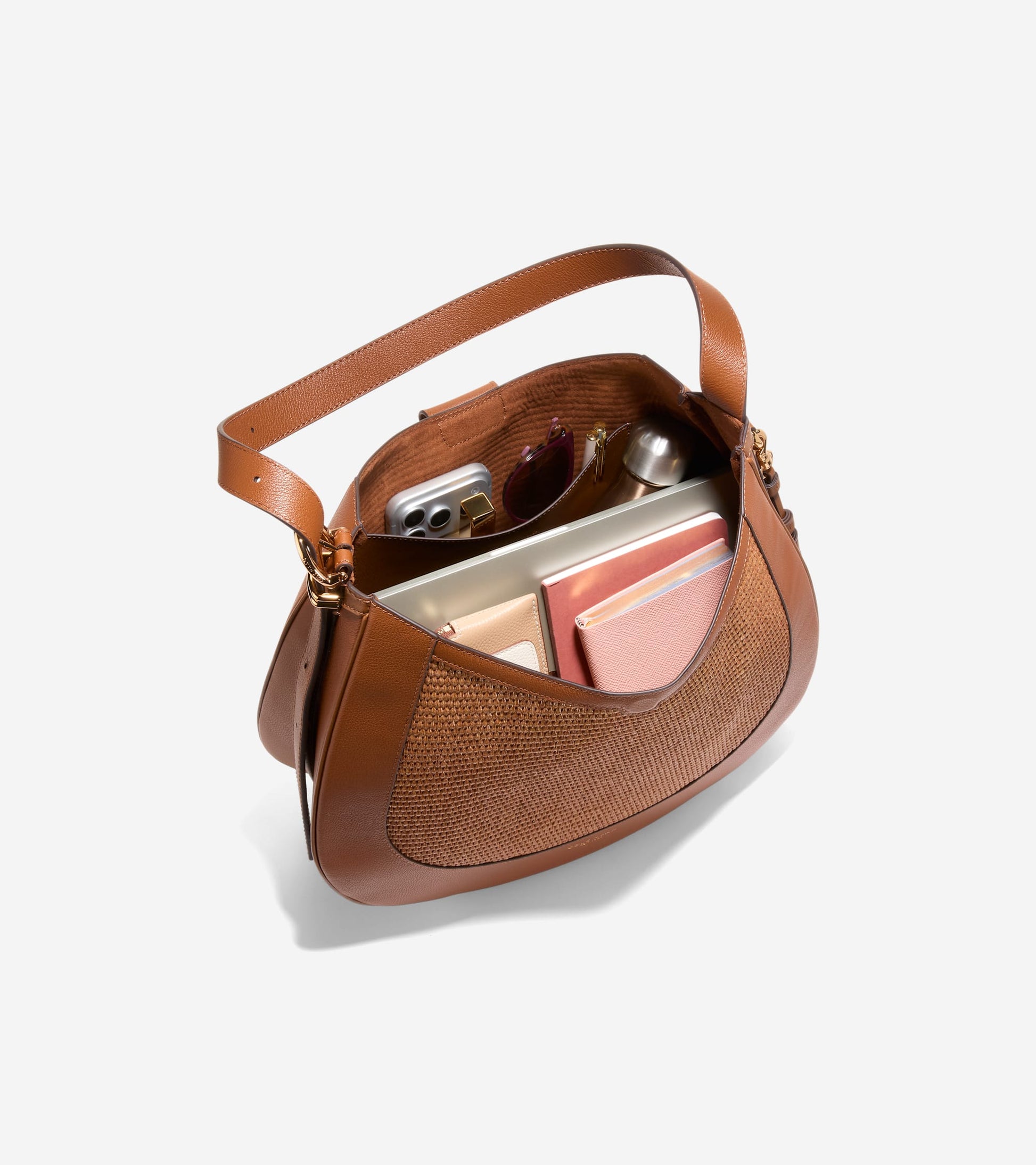 Women's Catarina Large Hobo Bag in Brown | Cole Haan