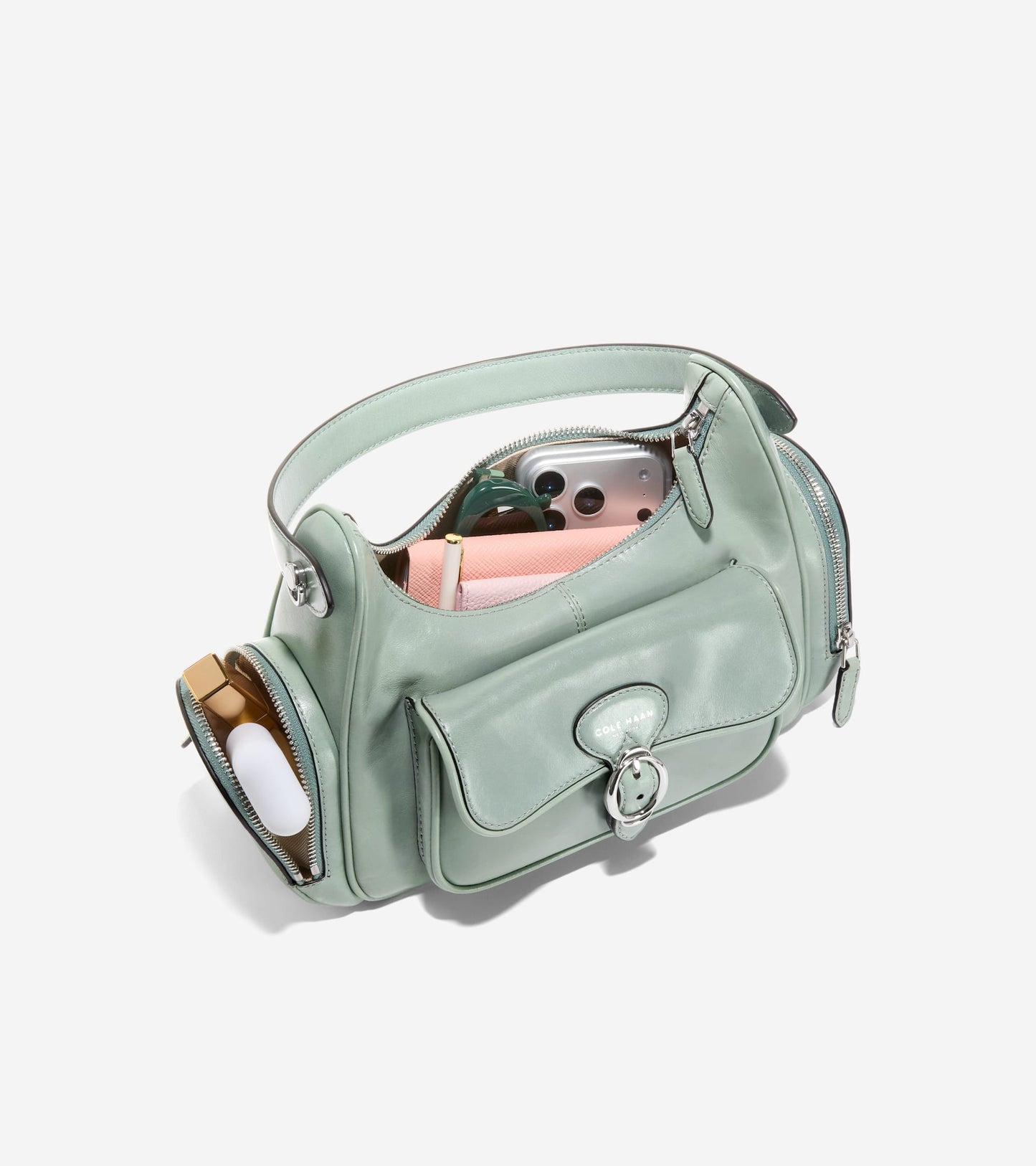 Women's Alexandria Shoulder Crossbody Bag in Green | Cole Haan