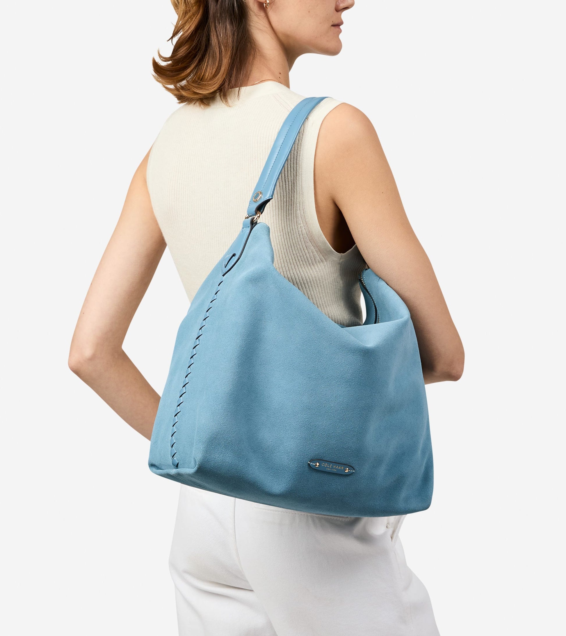 Women's Isabella Hobo Bag in Blue | Cole Haan
