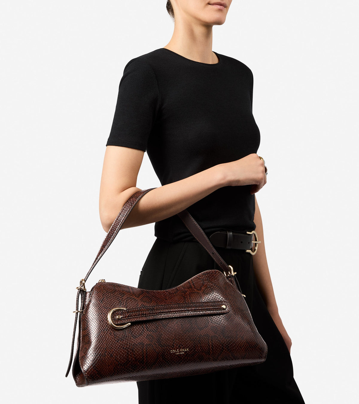 Women's Vivianne Shoulder Bag in Brown | Cole Haan