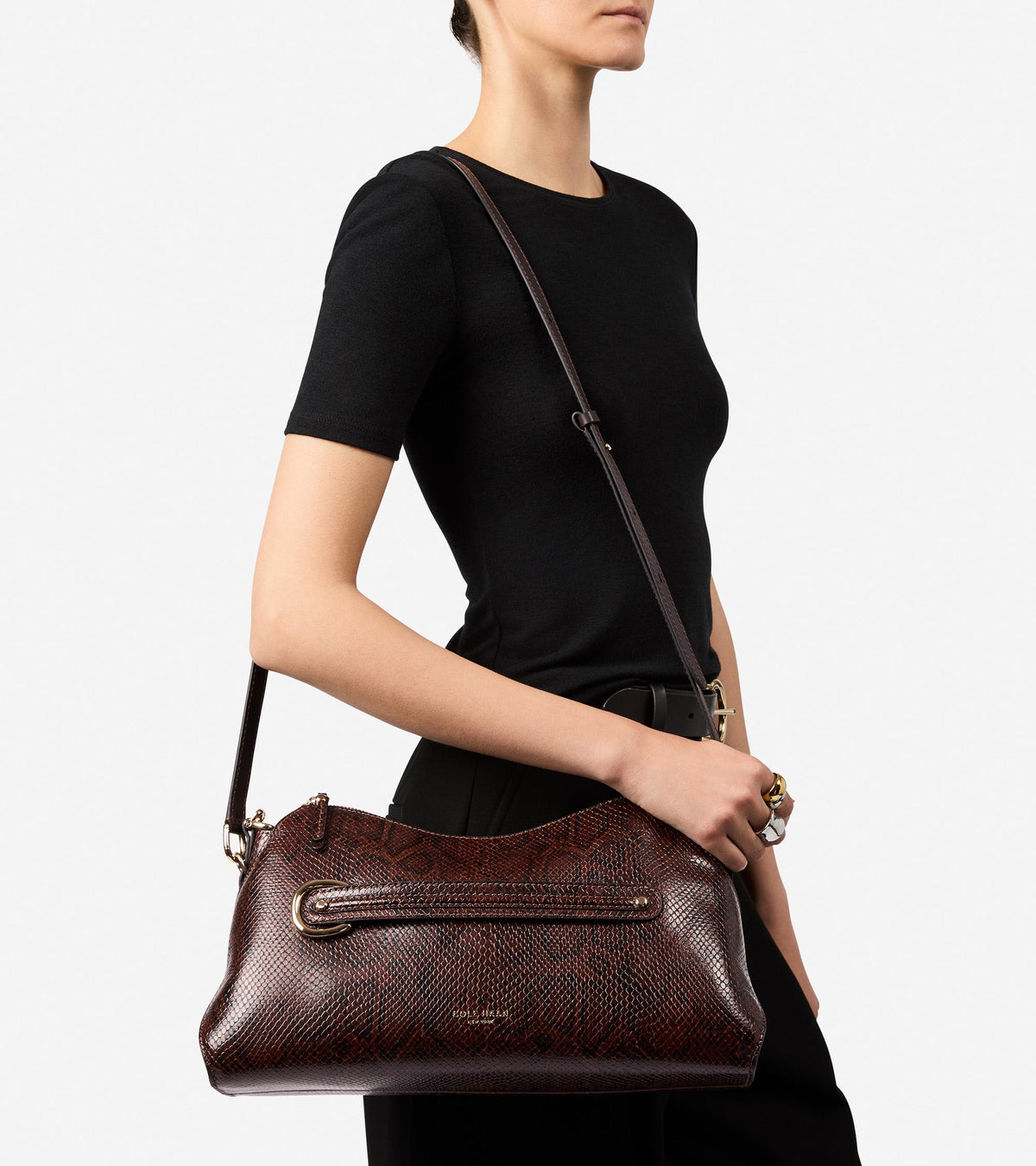 Women's Vivianne Shoulder Bag in Brown | Cole Haan