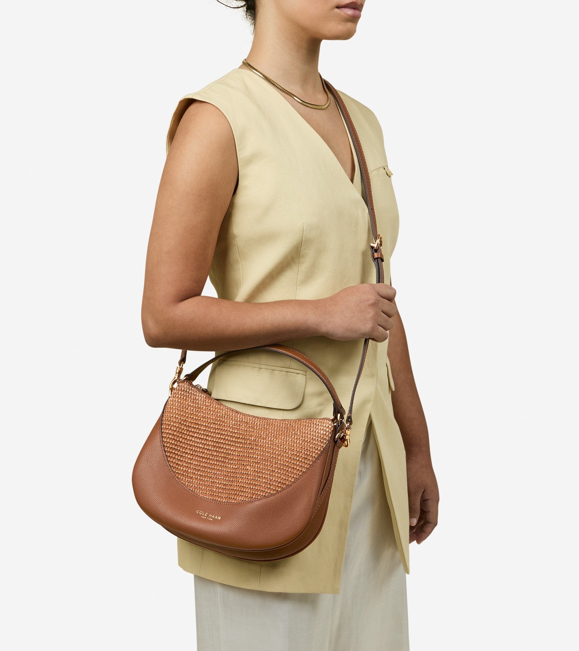 Women's Catarina Small Crossbody Bag in Brown | Cole Haan