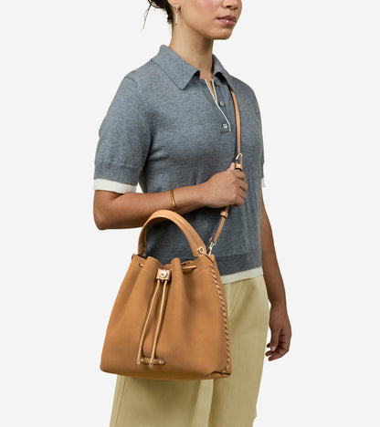 Women's Isabella Bucket Bag in Brown | Cole Haan