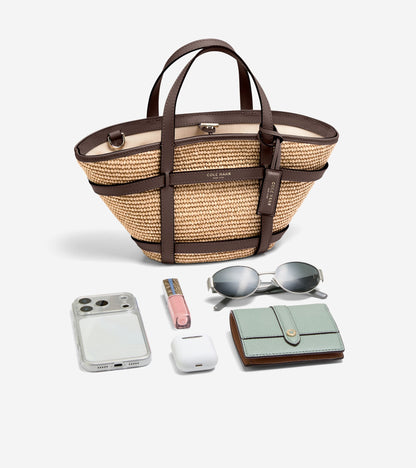 Women's Key West Tote Crossbody Bag in Beige | Cole Haan