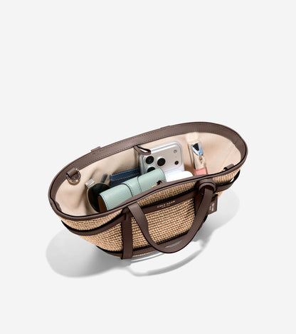 Women's Key West Tote Crossbody Bag in Beige | Cole Haan