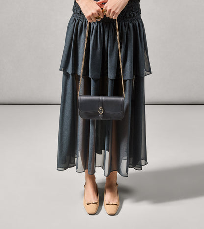 Women's Alexandria Wallet On A Chain in Black | Cole Haan