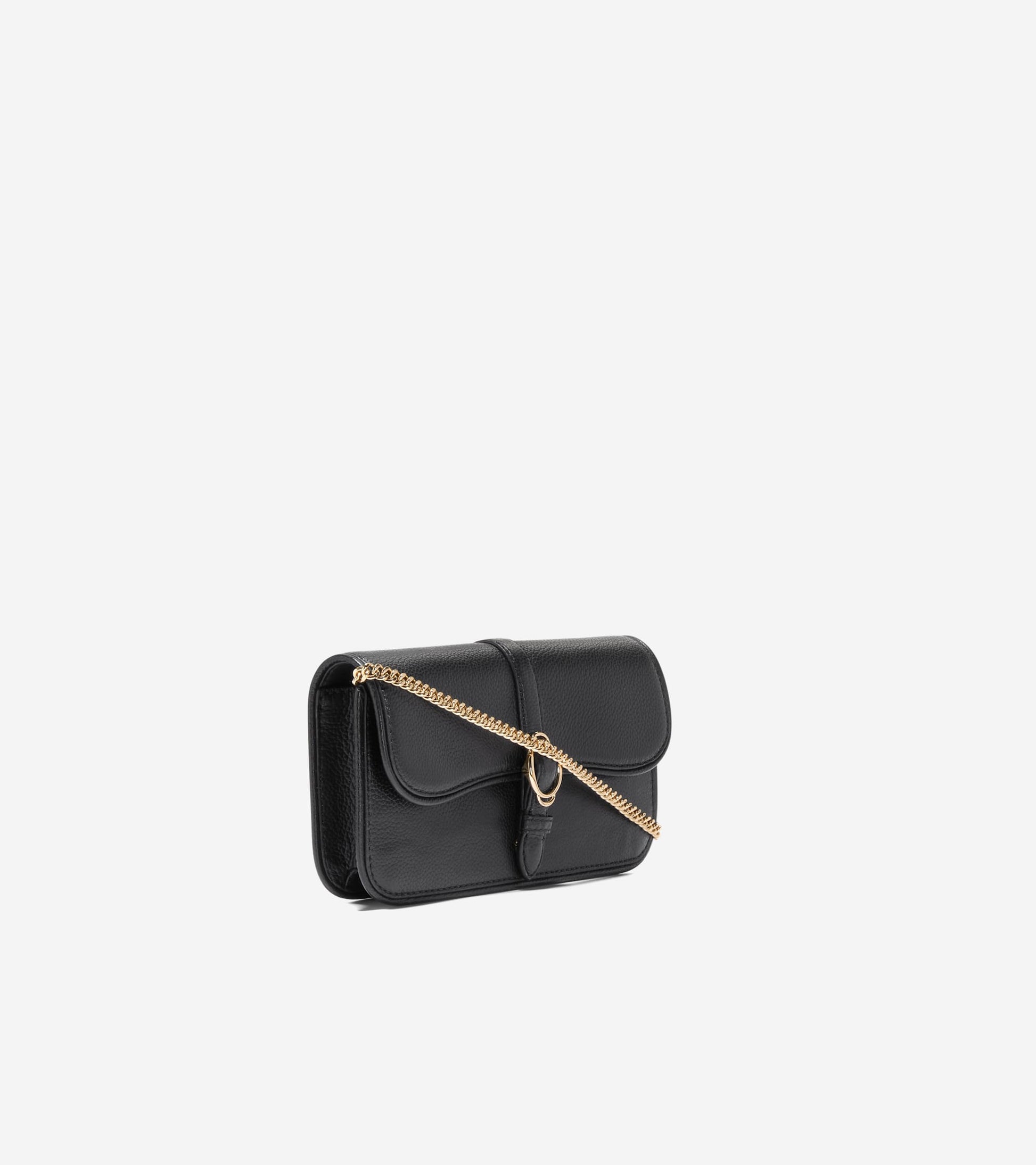 Women's Alexandria Wallet On A Chain in Black | Cole Haan