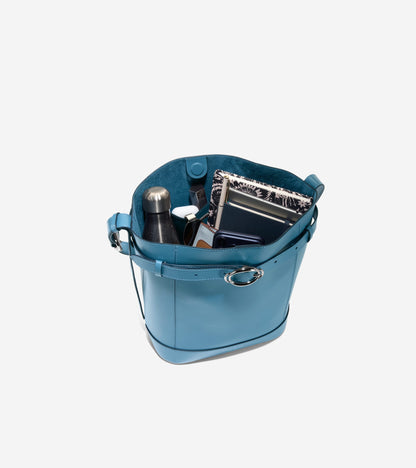 Women's Alexandria Bucket Bag in Blue | Cole Haan